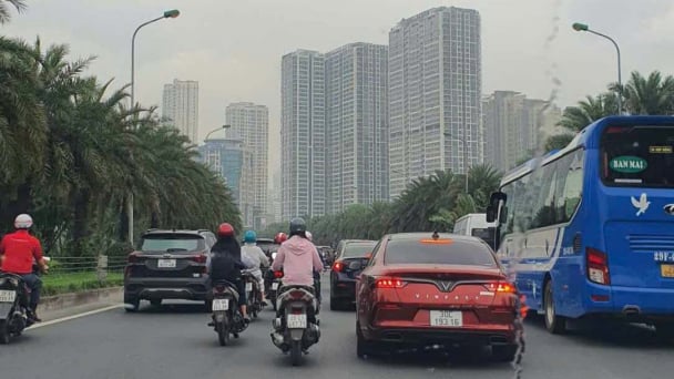 Từ 16/5, Hà Nội điều chỉnh giao thông Đại lộ Thăng Long