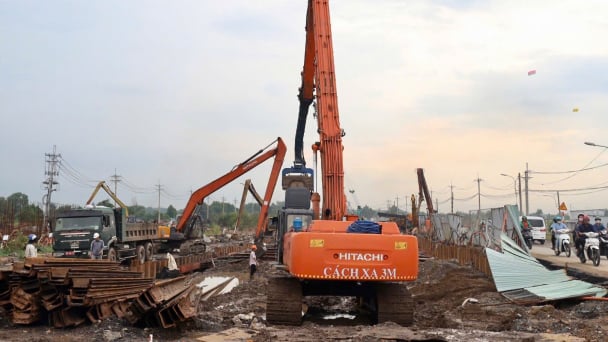 Thiếu cát, Vành đai 3 TP.HCM có kịp thông xe kỹ thuật toàn tuyến vào cuối năm?
