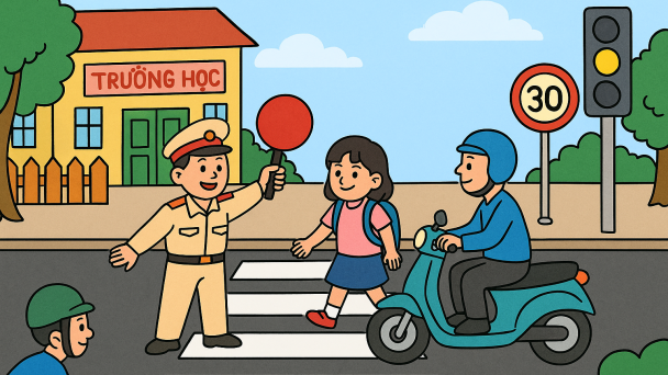Cải thiện giao thông trường học: Việt Nam nhân rộng mô hình an toàn cho học sinh