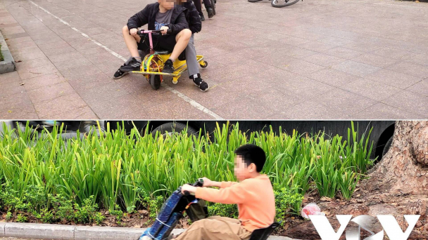 Xe điện trẻ em tại công viên: Rủi ro cao, biện pháp an toàn không có