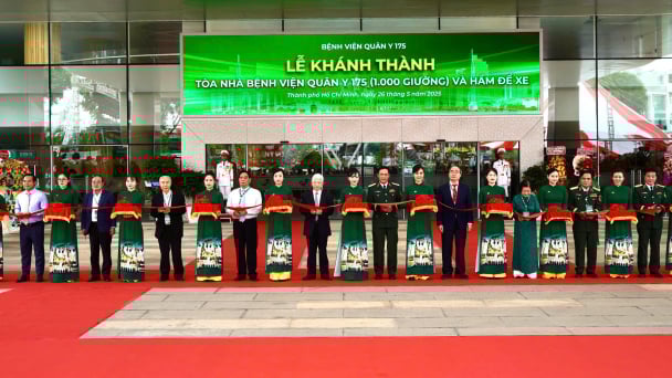 Bệnh viện Quân y 175 khánh thành toà nhà 1.000 giường, đón nhận Huân chương Hồ Chí Minh