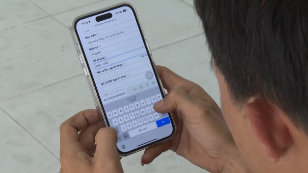 Thí điểm mua bán sang tên xe trên VNeID