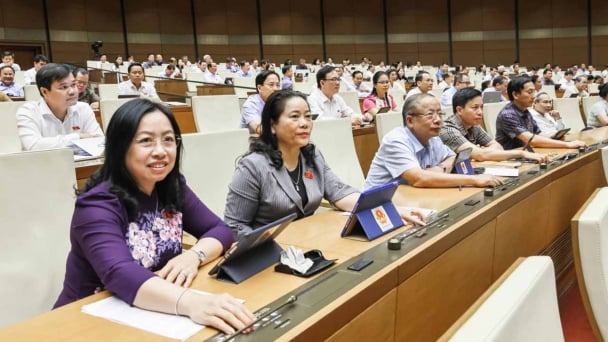 Quốc hội chính thức thông qua nghị quyết cả nước có 34 tỉnh, thành phố