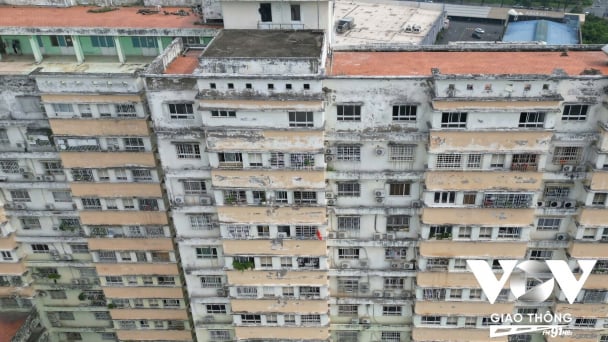 Chung cư An Phúc – An Lộc xuống cấp nghiêm trọng, mất an toàn