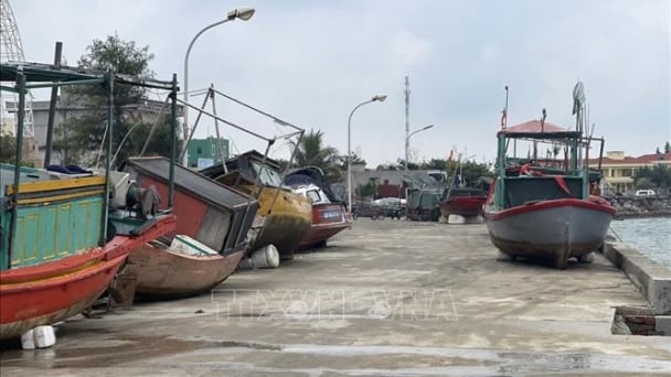 Công tác chuẩn bị ứng phó bão số 3 tại đặc khu Bạch Long Vĩ, Hải Phòng