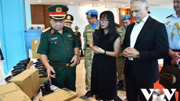Lực lượng Gìn giữ hòa bình Việt Nam tiếp nhận tài trợ từ Chính phủ Úc
