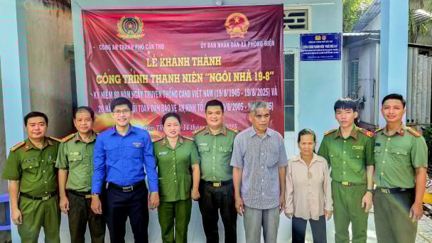 “Ngôi nhà 19/8” - Mái ấm nghĩa tình của tuổi trẻ Công an Cần Thơ