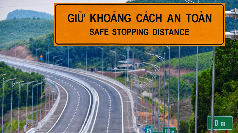 Tầm quan trọng của khoảng cách an toàn trên cao tốc