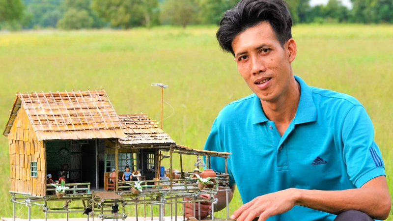 Giữ nhà sàn miền Tây