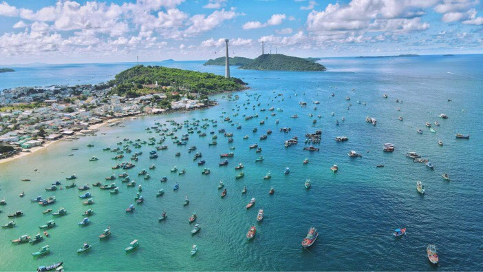 Đảo ngọc Phú Quốc giúp Kiên Giang đạt mức tăng trưởng ấn tượng về du lịch, trong năm 2022, địa phương đón hơn 7 triệu lượt du khách.