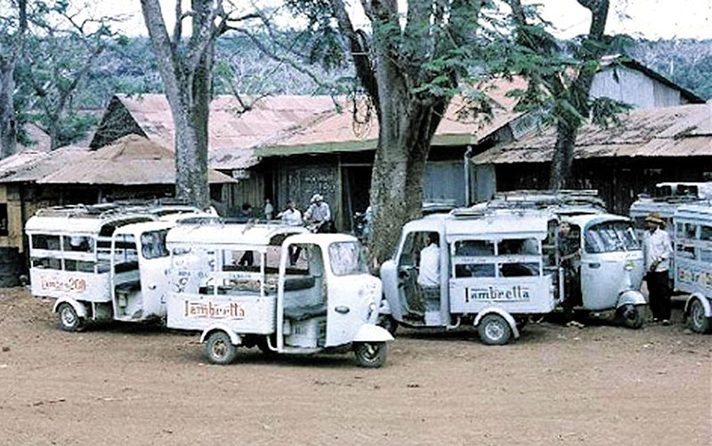 Xe Lam xuất hiện tại Sài Gòn từ những năm 1960 - Ảnh: T.L (Báo Thanh Niên)