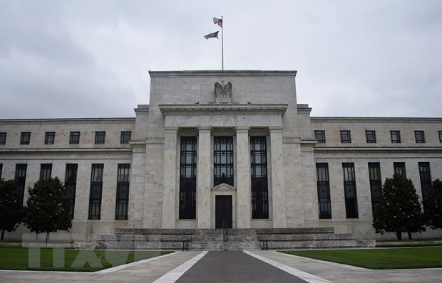Trụ sở Ngân hàng Dự trữ Liên bang Mỹ (Fed) tại Washington DC. (Ảnh: AFP/TTXVN)
