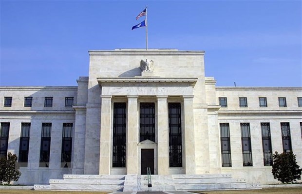 Ngân hàng Dự trữ Liên bang Mỹ ở Washington DC. (Ảnh: AFP/TTXVN)
