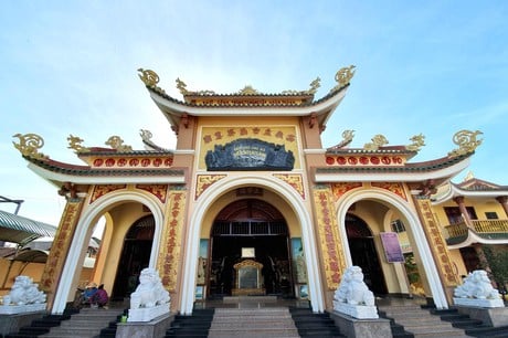 Đền thờ ông bà Đỗ Công Tường tại đường Lê Lợi, TP Cao Lãnh, tỉnh Đồng Tháp. Ảnh: Pháp luật Việt Nam
