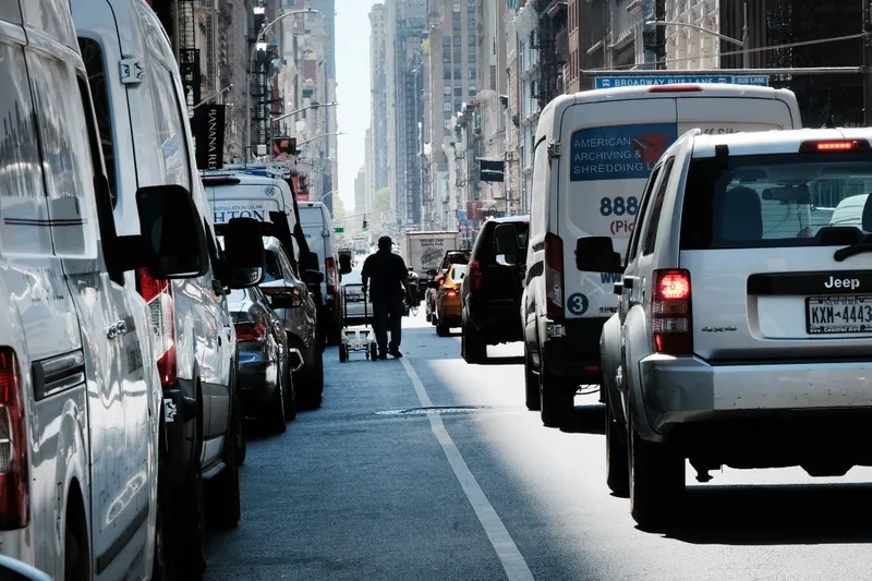 Giao thông tại khu vực Manhattan, New York - Ảnh Getty Images