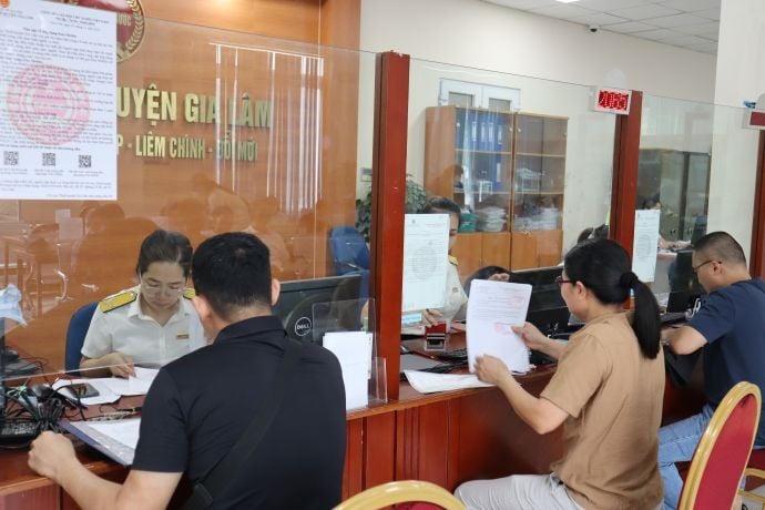 Số lượng hồ sơ đăng ký kinh doanh tăng vọt. Ảnh: ANTĐ