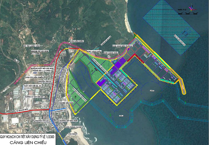 Sơ đồ quy hoạch chi tiết xây dựng Bến cảng Liên Chiểu (Đà Nẵng)