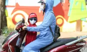 Từ 6 tuổi không được ngồi phía trước xe máy, nhỏ hơn thì sao?