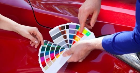 Cần làm những thủ tục nào để thay đổi màu sơn xe không bị phạt?