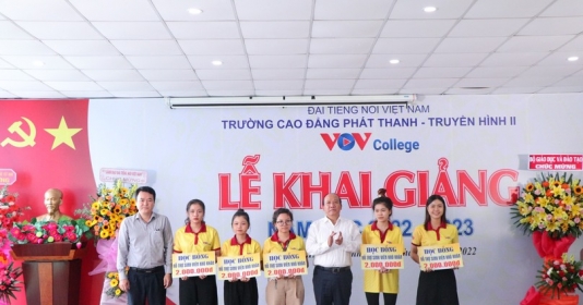 Trường Cao đẳng VOV tại TP. HCM khai giảng năm học mới 2022 - 2023