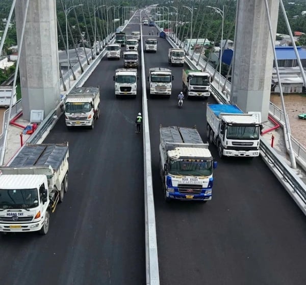 Ngày 19/8, thông xe cầu Rạch Miễu 2