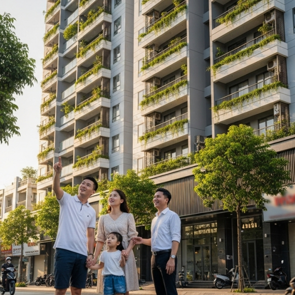 Giá đất tăng cao, thị trường chung cư bứt tốc