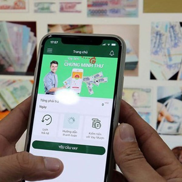 Người vay tiền qua app sẽ được báo cáo thông tin lên CIC