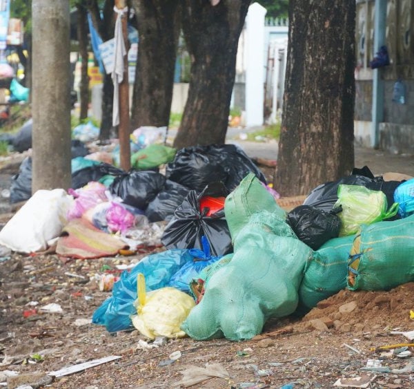 Khi trường học và bệnh viện thành nơi chứa rác