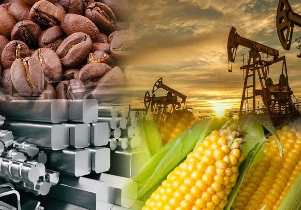 Thị trường hàng hóa ngập sắc đỏ, MXV-Index lùi về 2.224 điểm