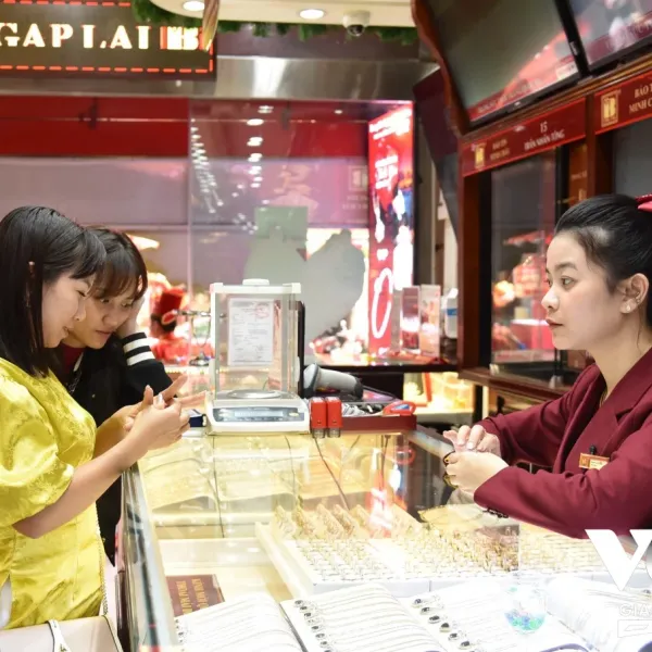 Nhu cầu vàng của Việt Nam giảm 20% so với cùng kỳ năm ngoái
