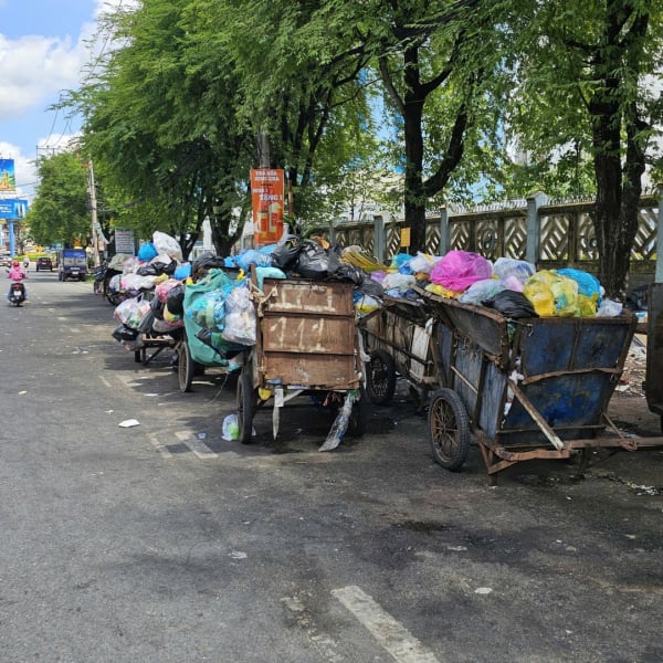 Nan giải những bãi rác tự phát