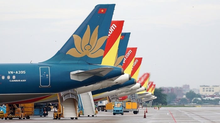 Cục Hàng không Việt Nam yêu cầu ưu tiên tối đa cho các chuyến bay đưa người dân về quê ăn Tết. Ảnh minh họa: Báo Giao thông