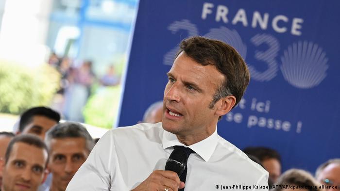 Tổng thống Pháp Emmanuel Macron, một trong những đồng minh thân cận của Uber. Ảnh: AFP