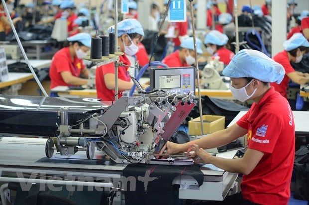 HSBC nâng dự báo tăng trưởng của Việt Nam năm 2022 lên 6,9% (Ảnh: Vietnam+)