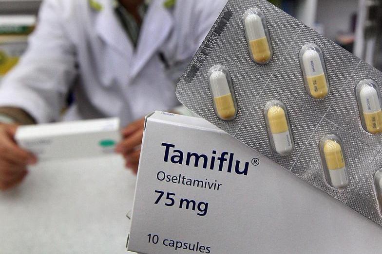 Thuốc Tamiflu điều trị cúm (Ảnh:Yonhap/EPA)