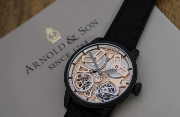 Giới thiệu đồng hồ Arnold & Son Tourbillon Chronometer No. 36 Gunmetal