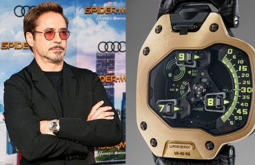 Những chiếc đồng hồ sánh đôi cùng các sao Hollywood trên màn bạc