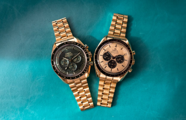 Giới thiệu đồng hồ Omega Speedmaster Moonwatch Moonshine Gold